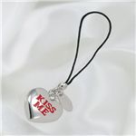Vivienne Westwood（ヴィヴィアンウエストウッド） 携帯ストラップ 23707021001KISS ME シルバー