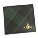 Vivienne Westwood(ヴィヴィアンウエストウッド) 二つ折り財布(小銭入れ付) 730 DERBY グレー