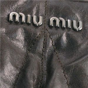 MIUMIU(ミュウミュウ)ショルダーバッグ RR1454 MATELASSE LUX グレー