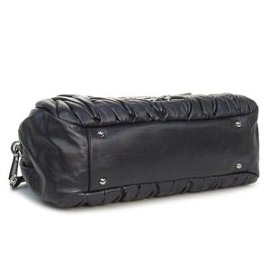 MIUMIU(ミュウミュウ)ハンドバッグ RN0555 MATELASSE ダークブルー
