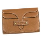 LOEWE（ロエベ）三つ折り財布（小銭入れ付） 184 46 563 CANDY キャメル