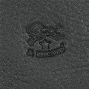IL BISONTE(イルビゾンテ)三つ折り財布(小銭入れ付) C0595P ブラック