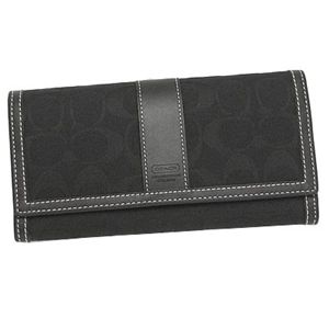 COACH（コーチ）長札財布 6769B4 ブラック
