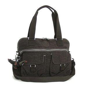 kipling（キプリング）ハンドバッグ K13340 740 ダークブラウン/ブラック