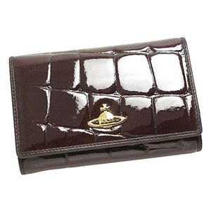 Vivienne Westwood（ヴィヴィアンウエストウッド）二つ折りカードケース2232ダークブラウン