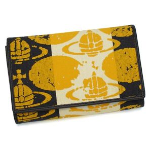 Vivienne Westwood（ヴィヴィアンウエストウッド）二つ折り財布（L字ファスナー）2232イエロー