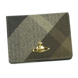 Vivienne Westwood(ヴィヴィアン ウエストウッド) 定期入れ DERBY 724 ブラウン 