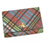 Vivienne Westwood(ヴィヴィアン ウエストウッド) 二つ折り財布(小銭入れ付) DERBY 746 ブルー 