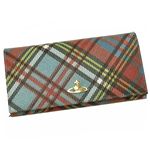 Vivienne Westwood(ヴィヴィアン ウエストウッド) 長札財布 DERBY 1032 ブルー 
