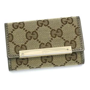 GUCCI(グッチ) キーケース 127048 ブラウン/シルバー