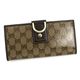 GUCCI(グッチ) 長札財布 154256 WALLET CONTINENTAL ZIP ベージュ/ダークブラウン