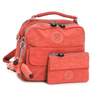 KIPLING(キプリング) ハンドバッグ K13072 176 CANDY-SYMI S QVC ダークオレンジ