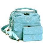 KIPLING(キプリング) ハンドバッグ K13072 536 CANDY-SYMI S QVC ライトブルー