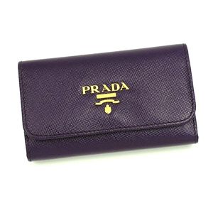 PRADA(プラダ) キーケース 1M0222 SAFFIANO METAL ORO バイオレット