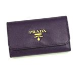 PRADA(プラダ) キーケース 1M0222 SAFFIANO METAL ORO バイオレット