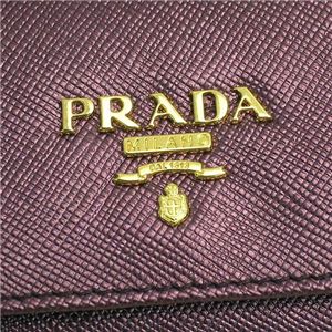 PRADA(プラダ) キーケース 1M0222 SAFFIANO METAL ORO ライトパープル