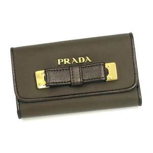 PRADA(プラダ) キーケース 1M0222 TES FIOCCO グレー