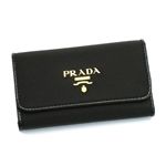 PRADA(プラダ) キーケース 1M0222 TES+SAF COLOR ブラック