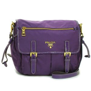 PRADA(プラダ) ショルダーバッグ BT0687 TESSUTO VERNICE パープル