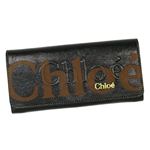 CHLOE(クロエ) 長財布 ECLIPSE 3PO303 LONG WALLET WITH FLAP BLACK