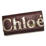 CHLOE(クロエ) 長財布 ECLIPSE 3PO303 LONG WALLET WITH FLAP RUBY