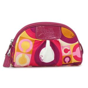 Coach(コーチ) ポーチ 42348VDAY SCARF PRINT