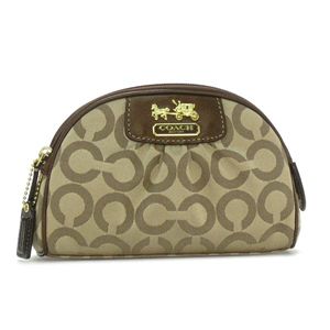 Coach(コーチ) ポーチ 41990MADISON CECE ベージュ