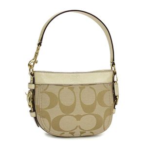 Coach(コーチ) ポーチ 41856ZOE SIGNATURE ベージュ