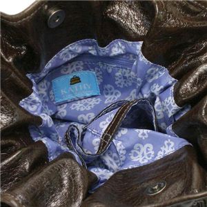 KathyVanZeeland（キャシーバンジーランド） ショルダーバッグ H42015 BELT SHOPPER ダークブルー