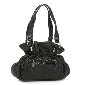 KathyVanZeeland(キャシーバンジーランド) ショルダーバッグ H42305 BELT SHOPPER ブラック