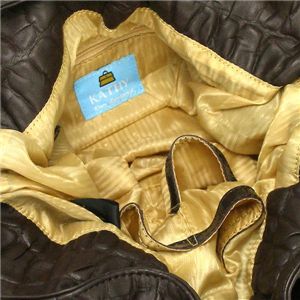 KathyVanZeeland(キャシーバンジーランド) ショルダーバッグ H42305 BELT SHOPPER ブラウン