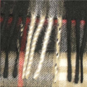 BURBERRY(バーバリー) マフラー CHECK SCARF ブラック