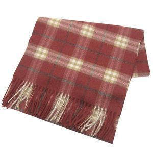 BURBERRY（バーバリー） マフラー CHECK SCARF レッド