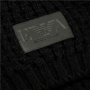 EMPORIO ARMANI(エンポリオ アルマーニ) マフラー 620037/9W230 ブラック