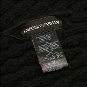 EMPORIO ARMANI(エンポリオ アルマーニ) マフラー 620037/9W230 ブラック