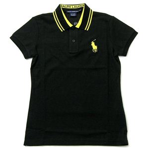 Ralph Lauren（ラルフローレン） ポロシャツ GK96C02 SS　MORGAN　POLO ブラック S