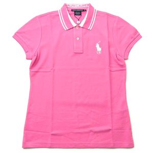 Ralph Lauren（ラルフローレン） ポロシャツ GK96C02 SS　MORGAN　POLO ピンク S