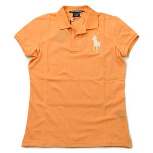 Ralph Lauren（ラルフローレン） ポロシャツ GK96C05 SS　VALERIA　POLO オレンジ M