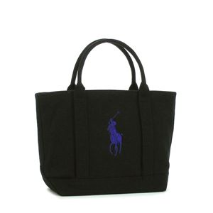 Ralph Lauren（ラルフローレン） トートバッグ HCP247SPPTP CANVAS SMALL TOTE ブルー