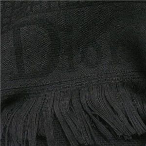 CHRISTIAN DIOR(クリスチャン ディオール) マフラー 368 ブラック