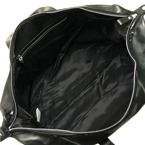 VANESSA BRUNO(ヴァネッサ・ブリューノ)トートバッグ VDPX002V400126 LEATHERSPANGLETRAVEL SIZE ブラック