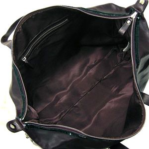 VANESSA BRUNO(ヴァネッサ・ブリューノ)トートバッグ VDPX002V400126 LEATHERSPANGLETRAVEL SIZE グリーン