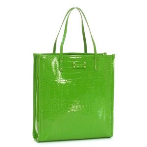 kate spade(ケイトスペード） トートバッグ PXRU1296 MOCK　CROC　GRIFFEN グリーン