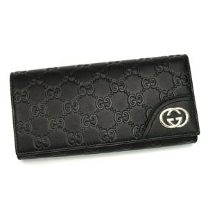 GUCCI（グッチ） 長札財布 204836 1000 ブラック