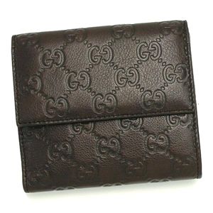 GUCCI(グッチ) Wホック財布 203549 2019 ダークブルー