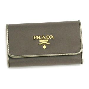 PRADA キーケース グレー-ブランド物は通販の時代 Duende