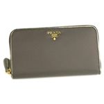 PRADA（プラダ） 長札財布 TES+SAF COLOR 1M0506 TES SAFFIANO グレー