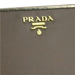 PRADA(プラダ) 長札財布 TES+SAF COLOR 1M0506 TES SAFFIANO グレー