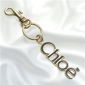 Chloe（クロエ） キーホルダー  3KO184 KEYRINGS キーリング BRONZ006 Crystal ブロンズ