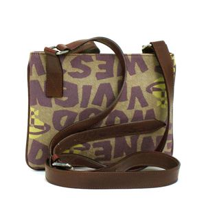 Vivienne Westwood（ヴィヴィアンウエストウッド） ナナメガケバッグ STONEAGE 4815 カーキー